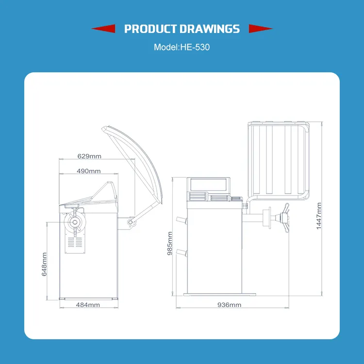 Dimensões do Equipamento