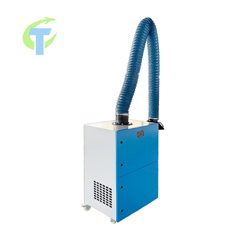 Extrator Portátil Industrial de Fumaça para Estação de Soldagem Extrator de Fumaça para Laser