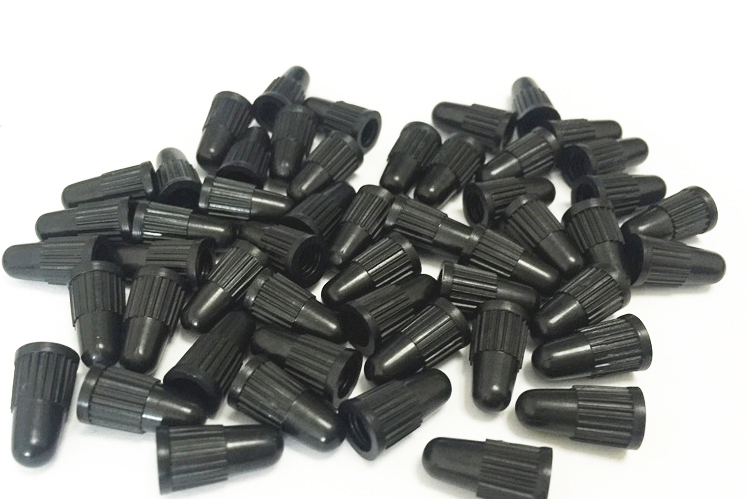 Capas de Válvula Presta de Plástico Preto para Carro, Motocicleta e Caminhão da Fábrica da China