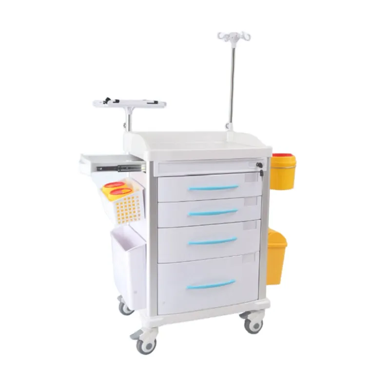 Medical ABS Crash Cart View 1