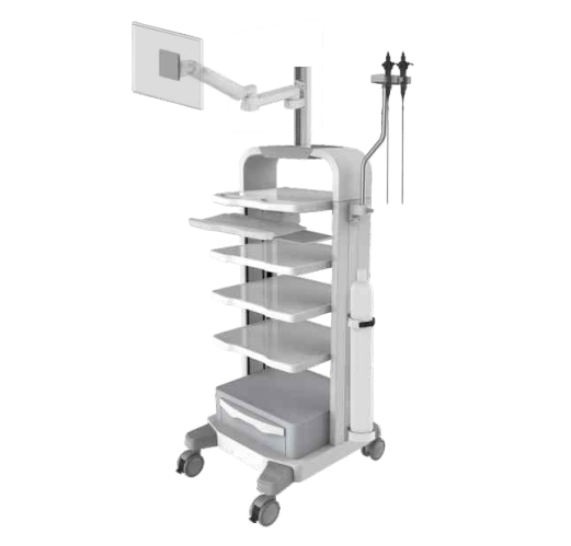 Premium CE Certified Endoscopy Trolley for Medical Professionals