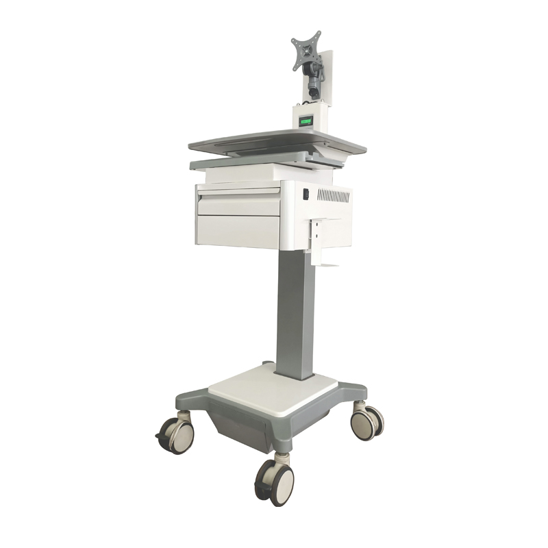 Customizable Hospital Equipment Telemedicine Medical Computer Dental Trolley