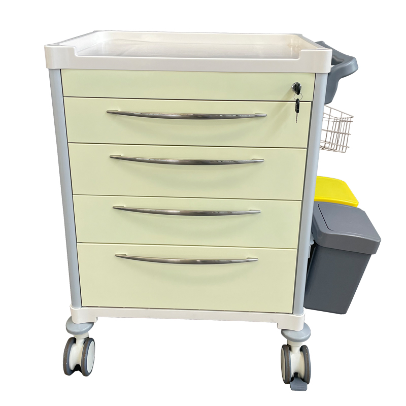 Patient Care Security Medication Dispensing Cart with Locking Drawers