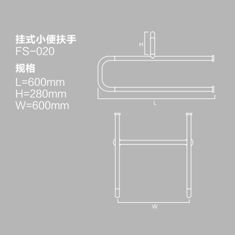 Bathroom Support for Elderly Bariatric Disabled Handicap Rails Grab Bars Toilet Rail