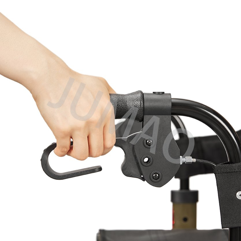 Compact and Lightweight Aluminium Rollator with Foldable Frame Design