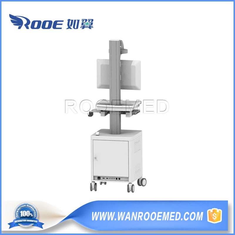 Bwt-005A Mobile All-in-One Computer Workstation Trolley Operation Room Teaching Cart