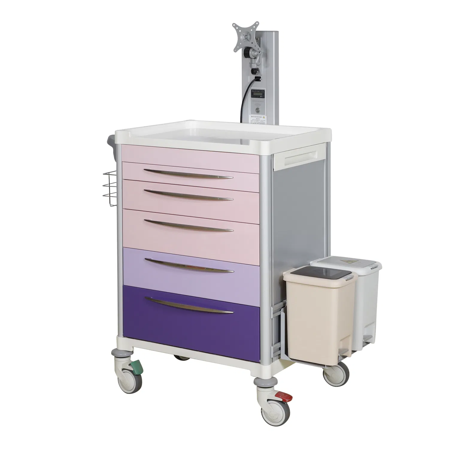 Dental Telemedicine System Medical Computer Workstation Hospitals Trolley