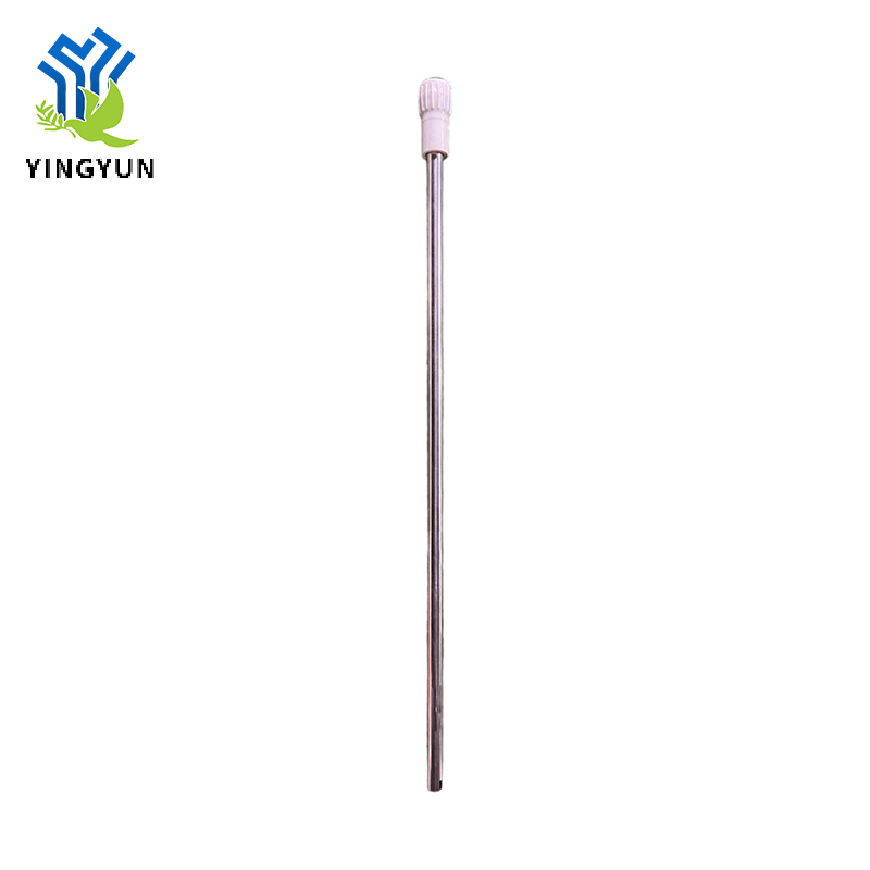 Mobile 2 Hooks Stainless Steel IV Pole Infusion Drip Stand for Hospital