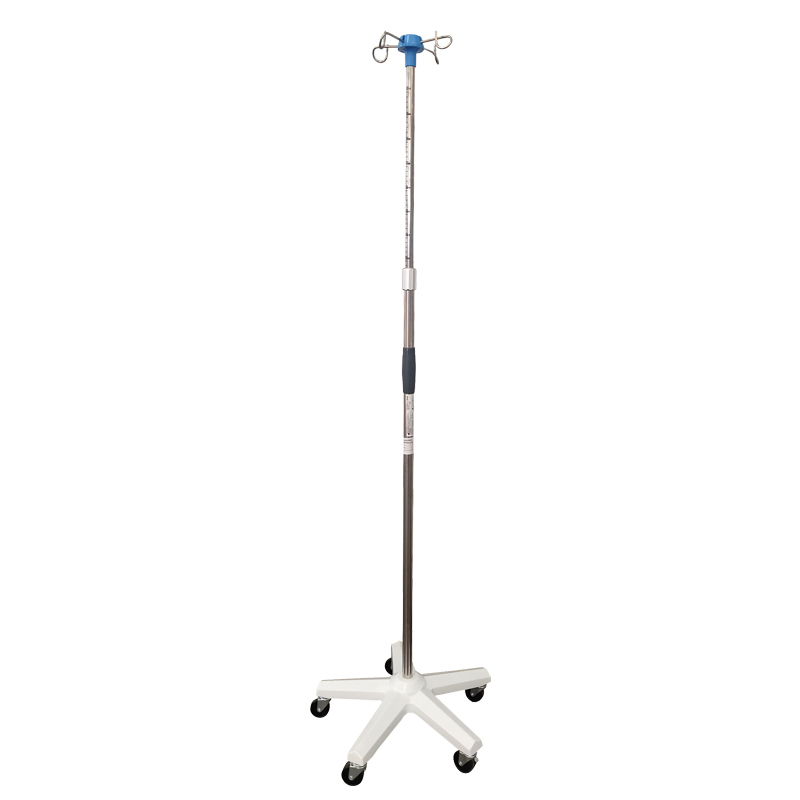 Professional High Quality Medical Mobile Intravenous Hospital IV Pole Infusion Stands