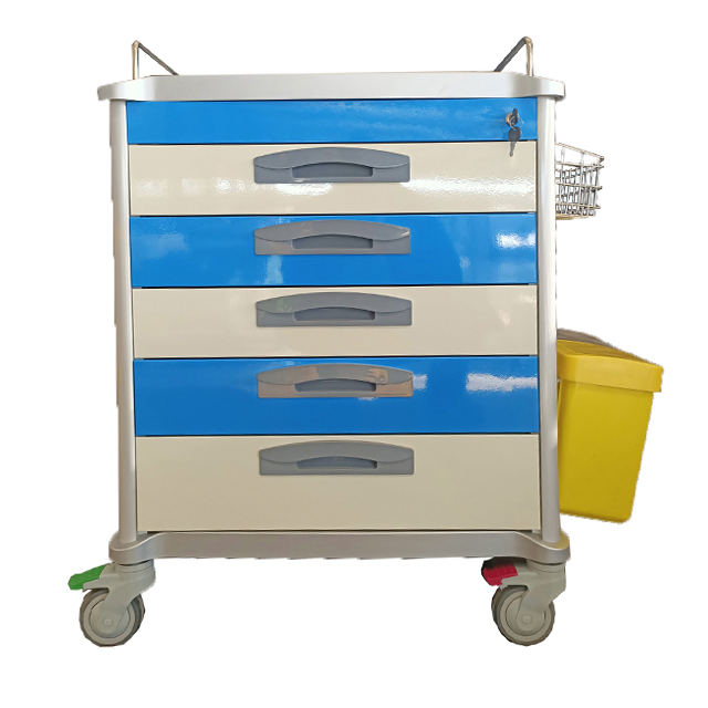 Health Central Medical Medication Dispensing Drawer Trolley Cart
