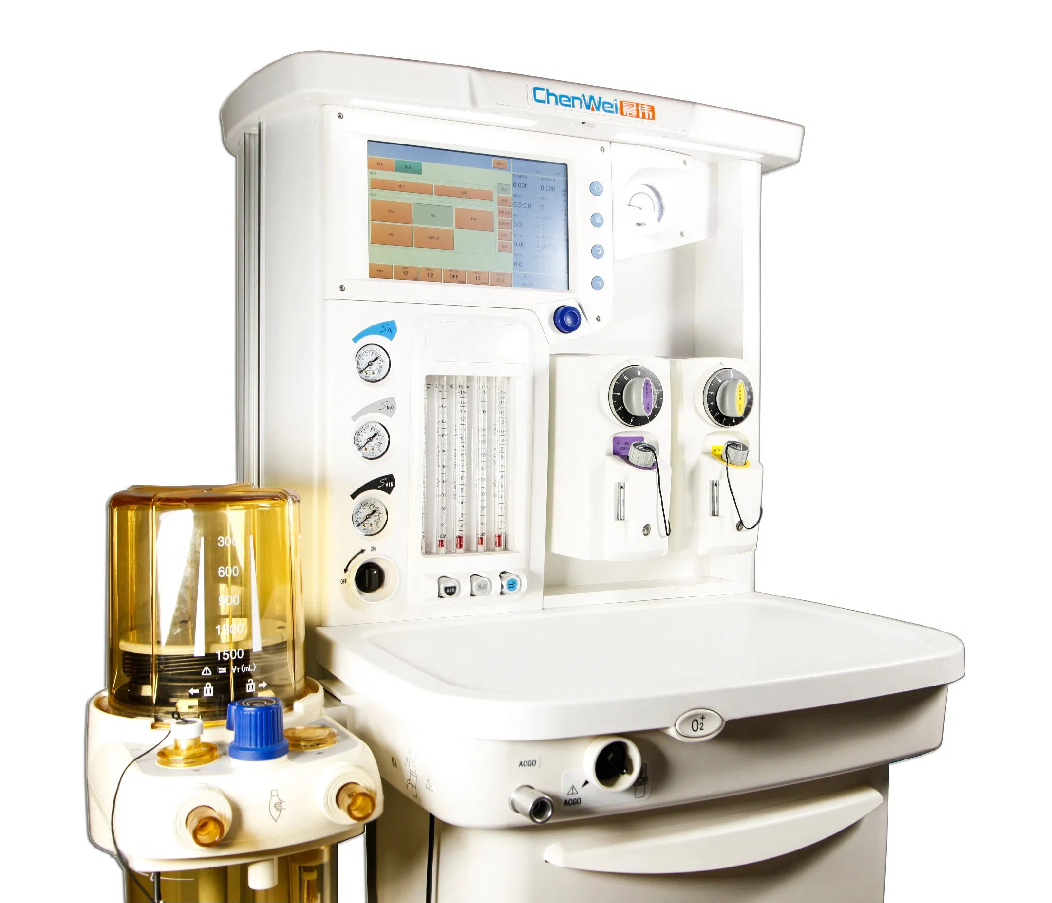 Chenwei Anesthesia System of ICU &amp; Emergency Hospital Ventilator Anesthesia Workstation