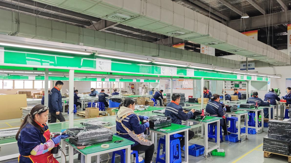 Quality assembly line at Avelar Medical production base