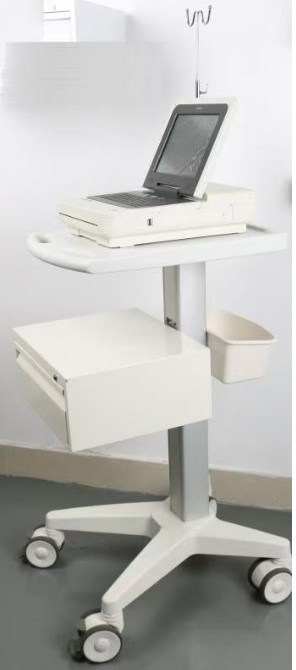 CE RoHS Passed Medical Roll Stand Carts for ECG