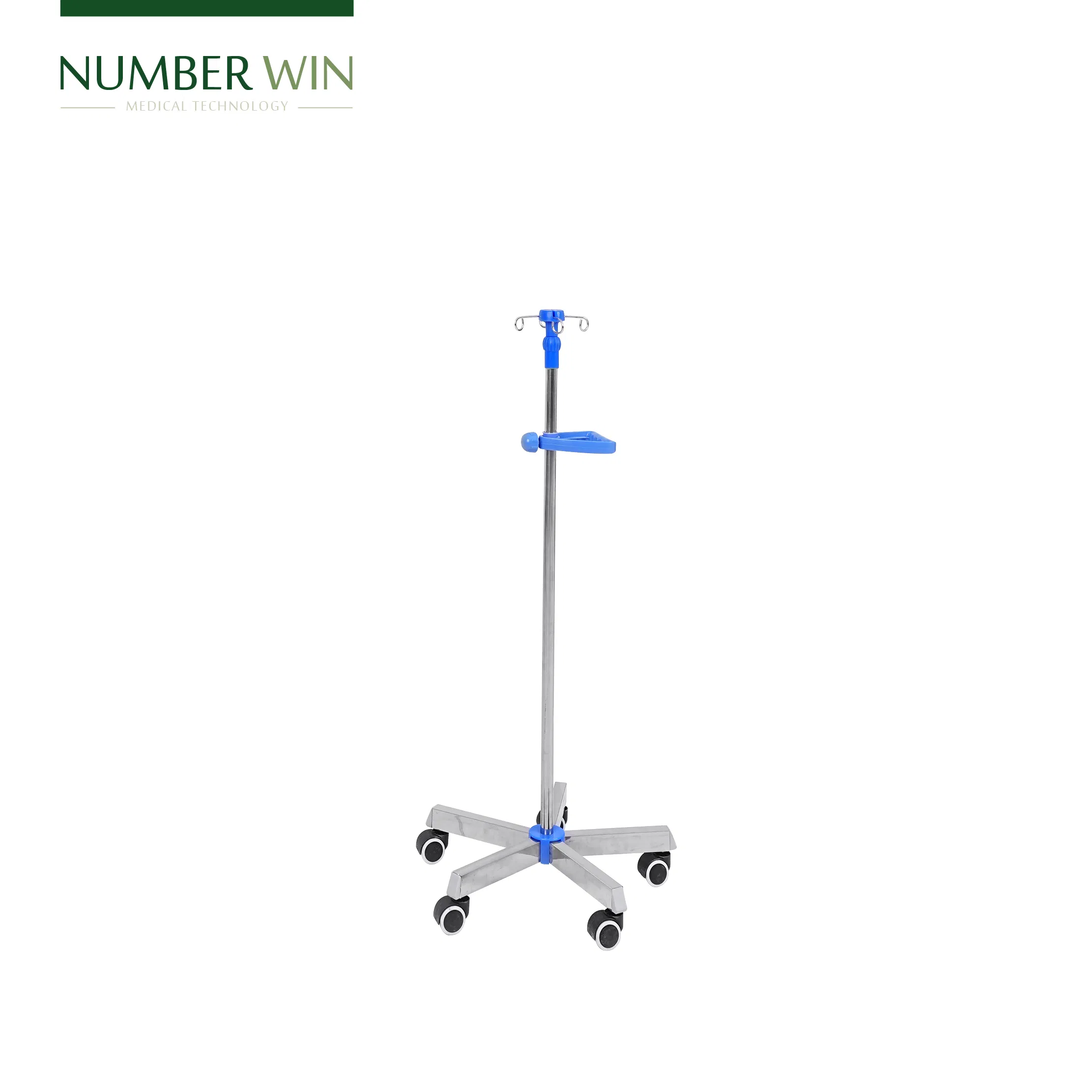Nwh005 Mobile Lightweight Hospital Clinics Patient Infusion IV Stand Manufacturers
