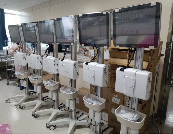 High Quality Factory Price Medical Trolley Cart with CE Rosh Certification for Patient Monitor