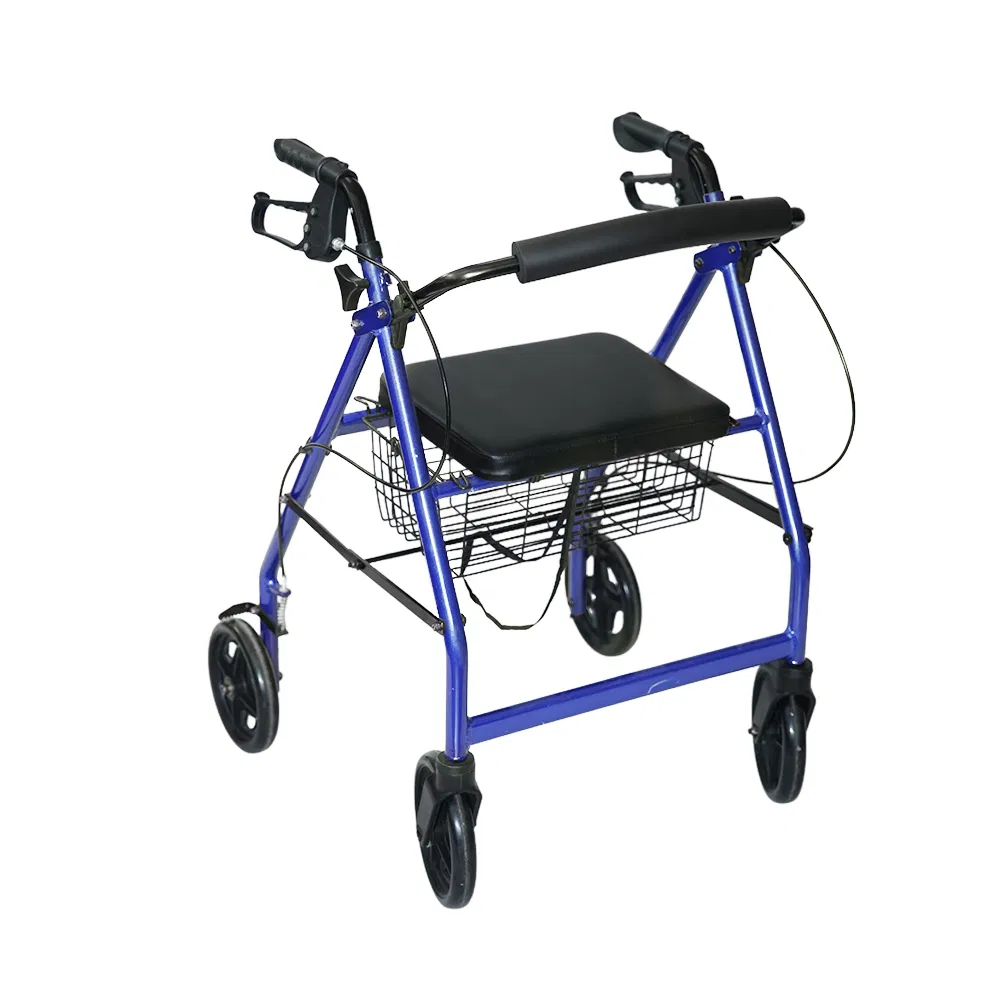 Lightweight &amp; Foldable Rollator with Seat for Seniors