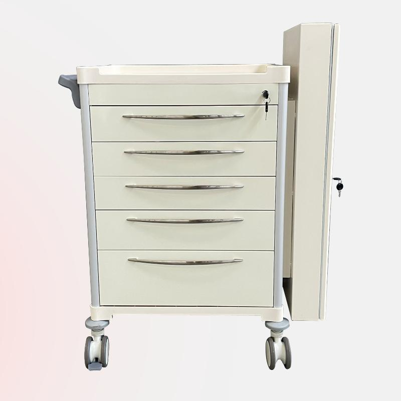Multiple Drawer Clinic Endoscopy Procedures Medical Trolleys