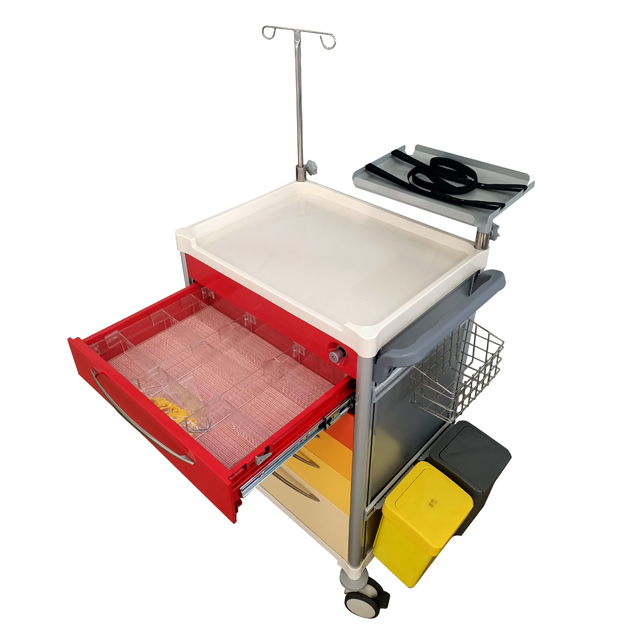 Crash Carts Rescue Hospital Emergency Medications Medical Trolleys