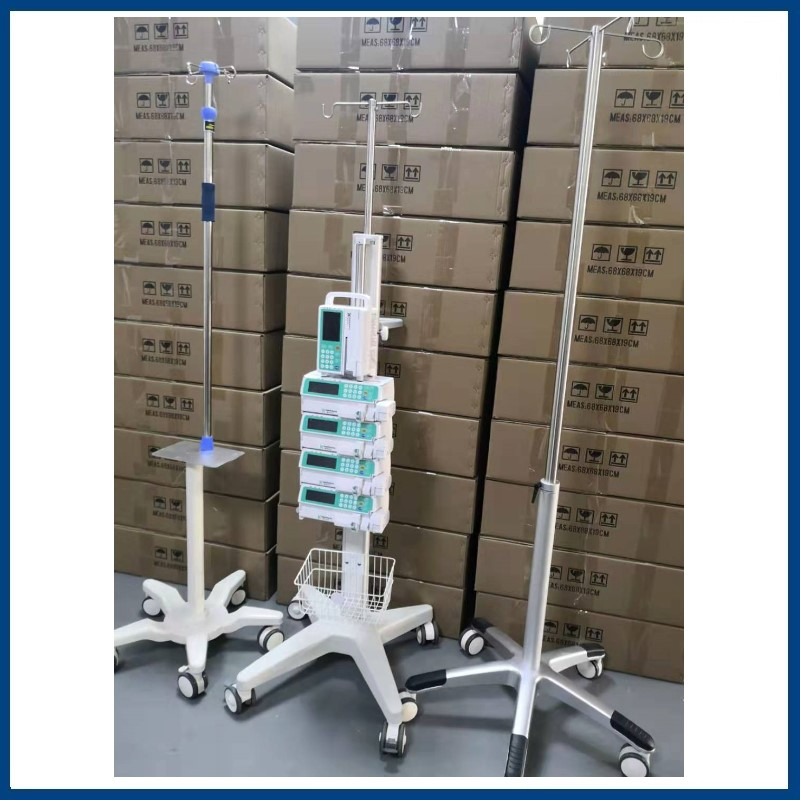 Medical Trolley Roll Stand High Quality Ventilator Hospital Trolley Nursing Cart