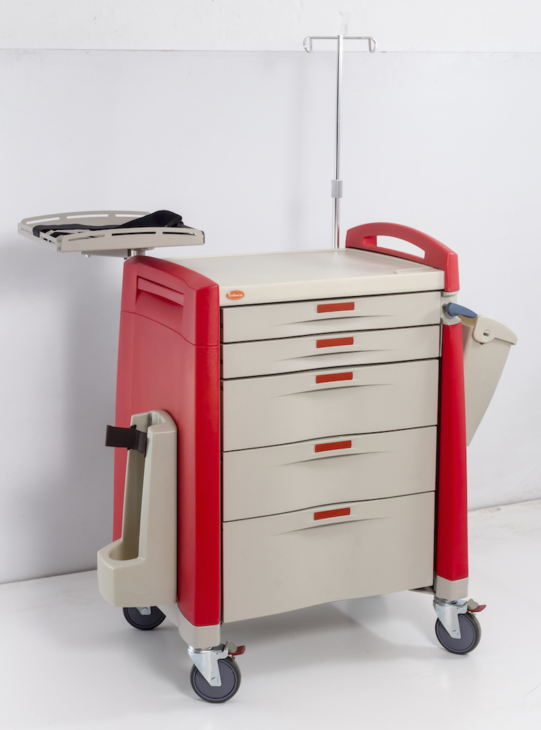 Mt Hospital Medical Surgical Equipment ABS Emergency Trolley Crash Cart