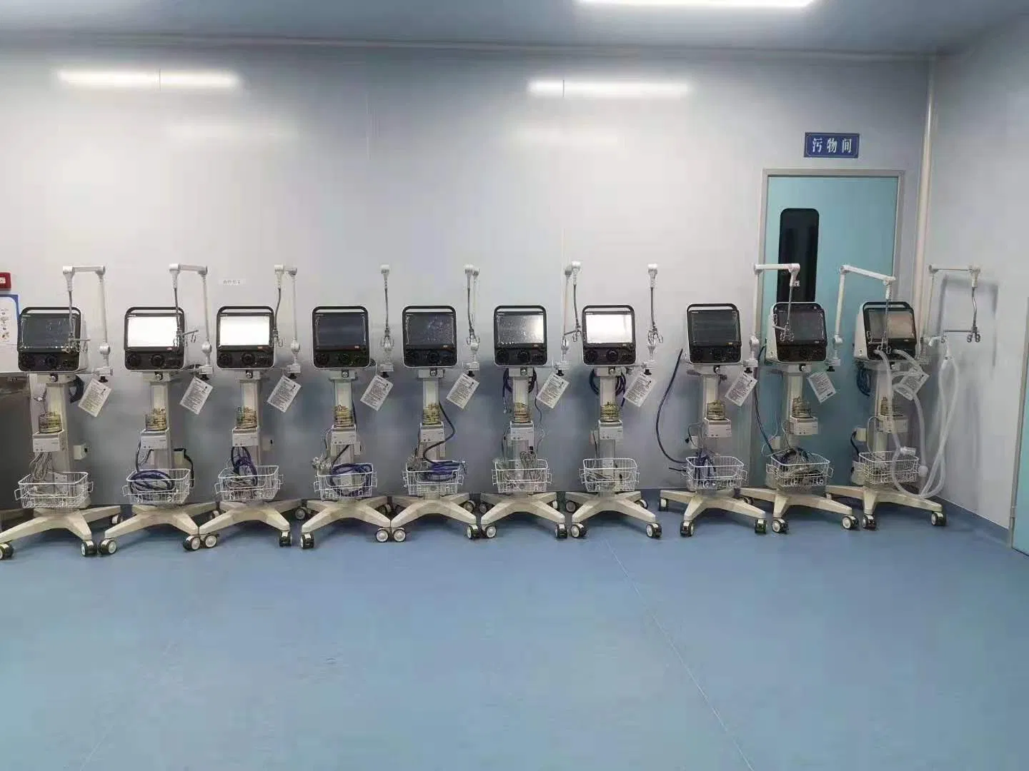 Hight Quality Stable Trolley Carts for Ventilator