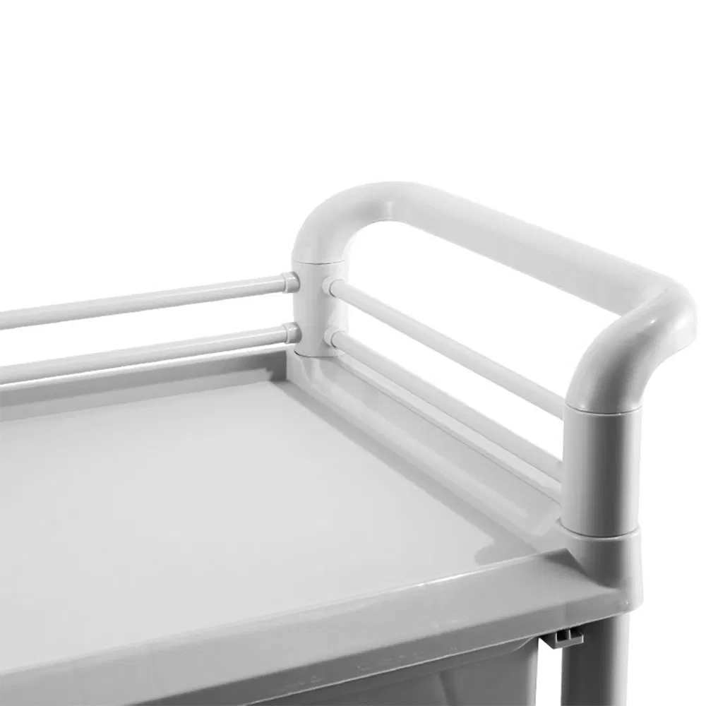 China Cheap ABS Plastic Hospital Medical Clinic Emergency Medicine Trolley Delivery Medication Drug Dispensing Cart