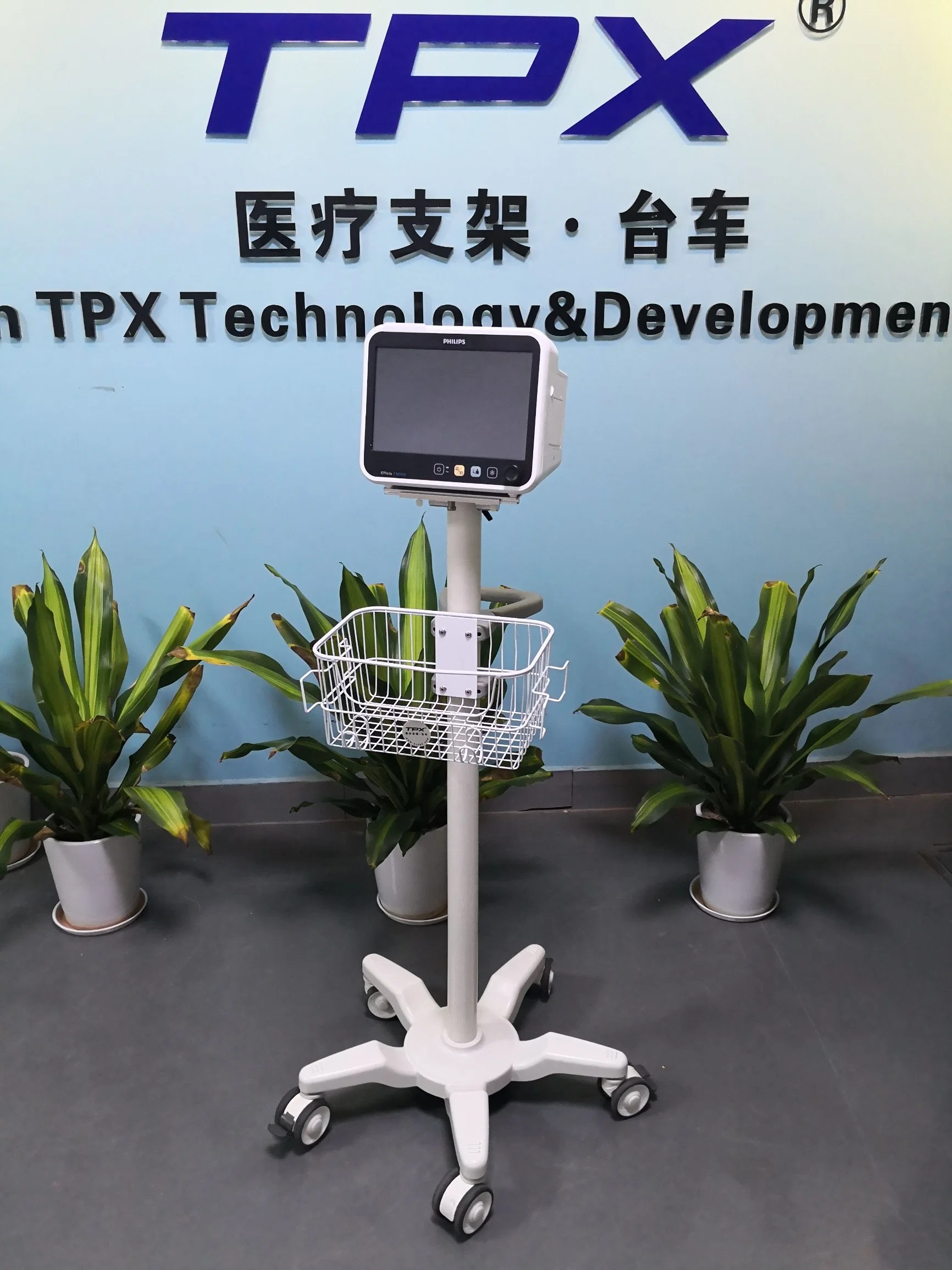 Mobile Medical Furniture for Computer Instrument Hospital Trolley Cart