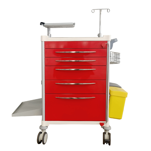 Crash Carts Rescue Hospital Emergency Medications Medical Trolleys