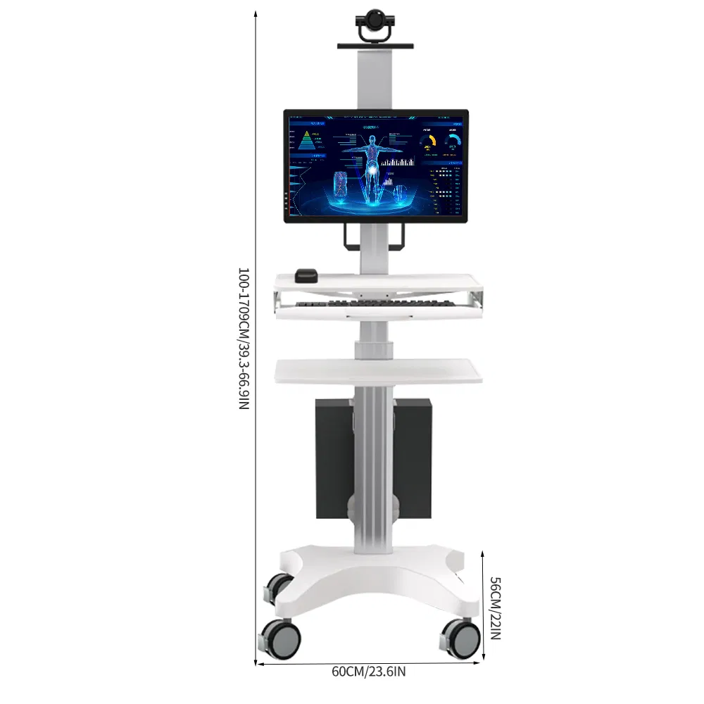 Telemedicine Terminals Mobile Workstation Cart