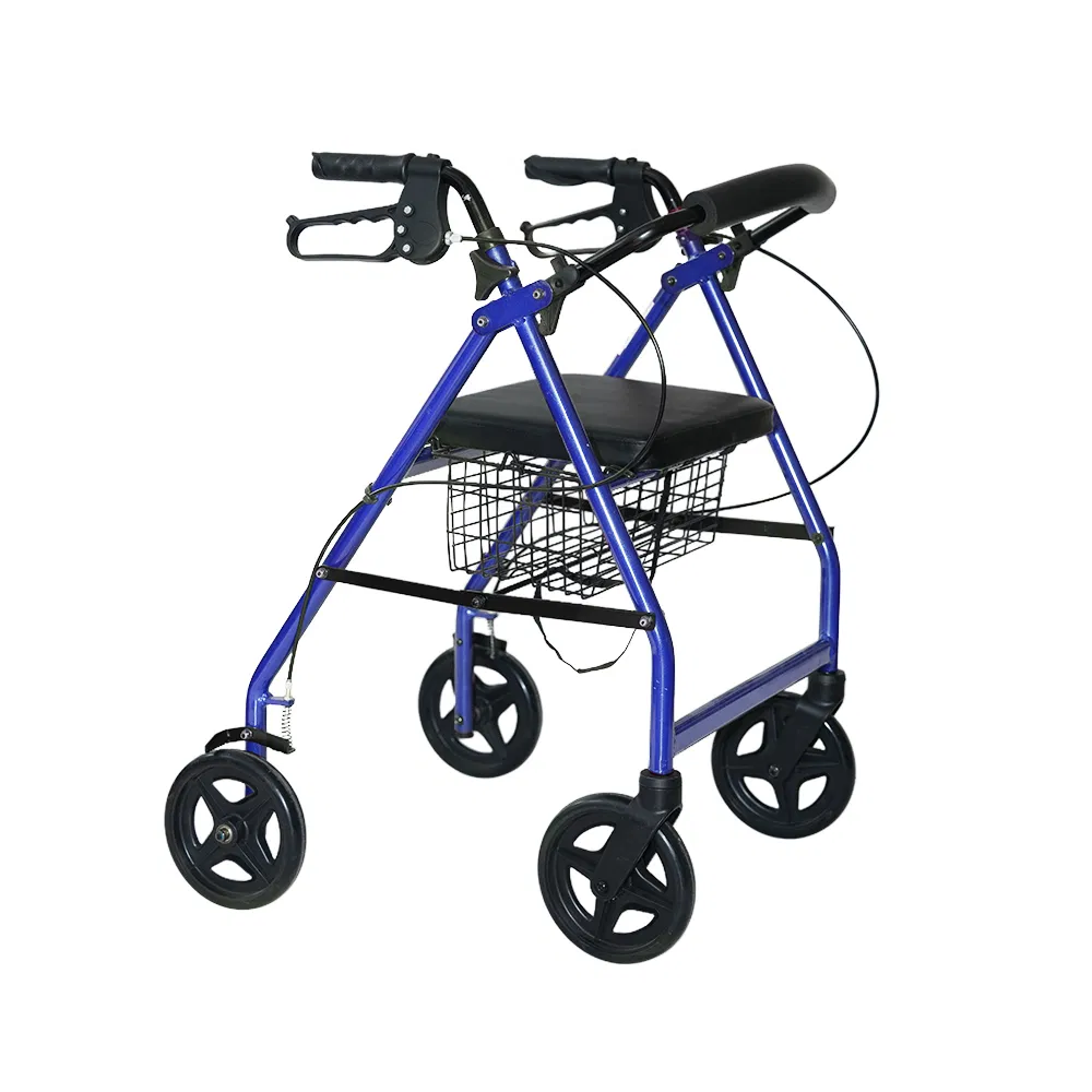 Lightweight &amp; Foldable Rollator with Seat for Seniors