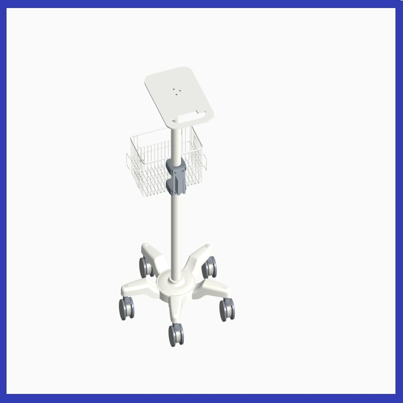 Patient Monitor Medicine Trolley for Hospital Medical Device ECG and Electrocardiograph Cart