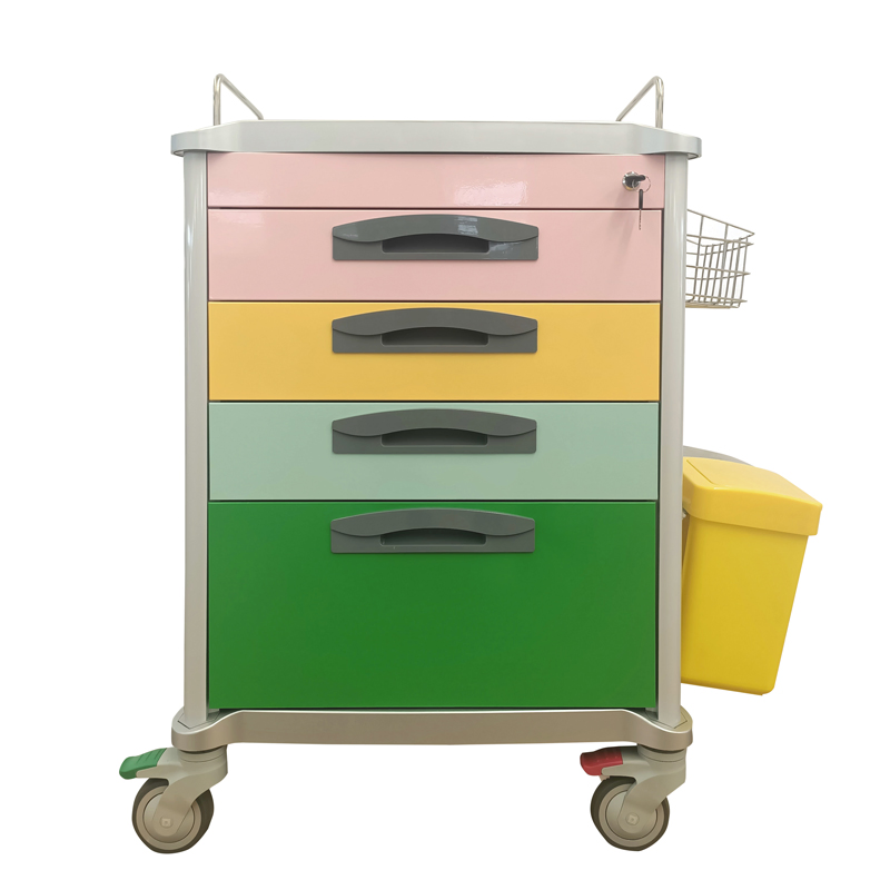 Health Central Medical Medication Dispensing Drawer Trolley Cart