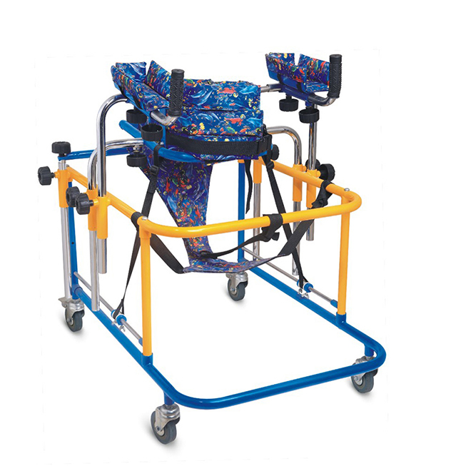 Cerebral Palsy Pediatric Upright Walker Pediatric Rollator with Seat