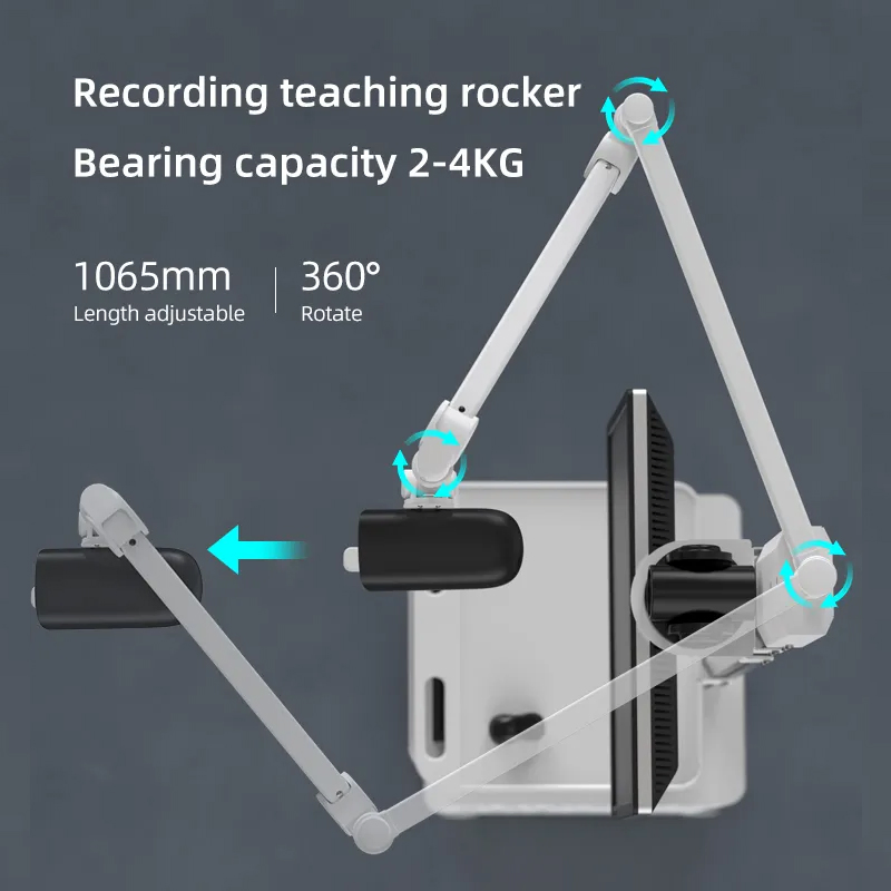 Customizable Telemedicine Hospital Trolley Medical Cart with Camera Bracket