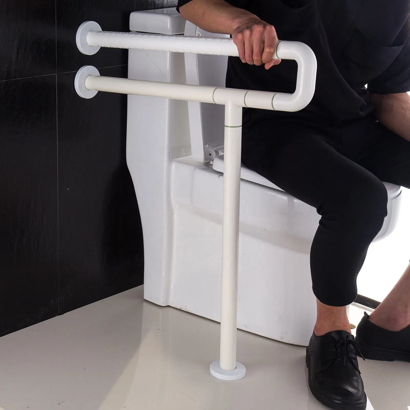 Disabled Elderly Pregnant Medical Safety Support Stainless Steel Toilet Grab Bar