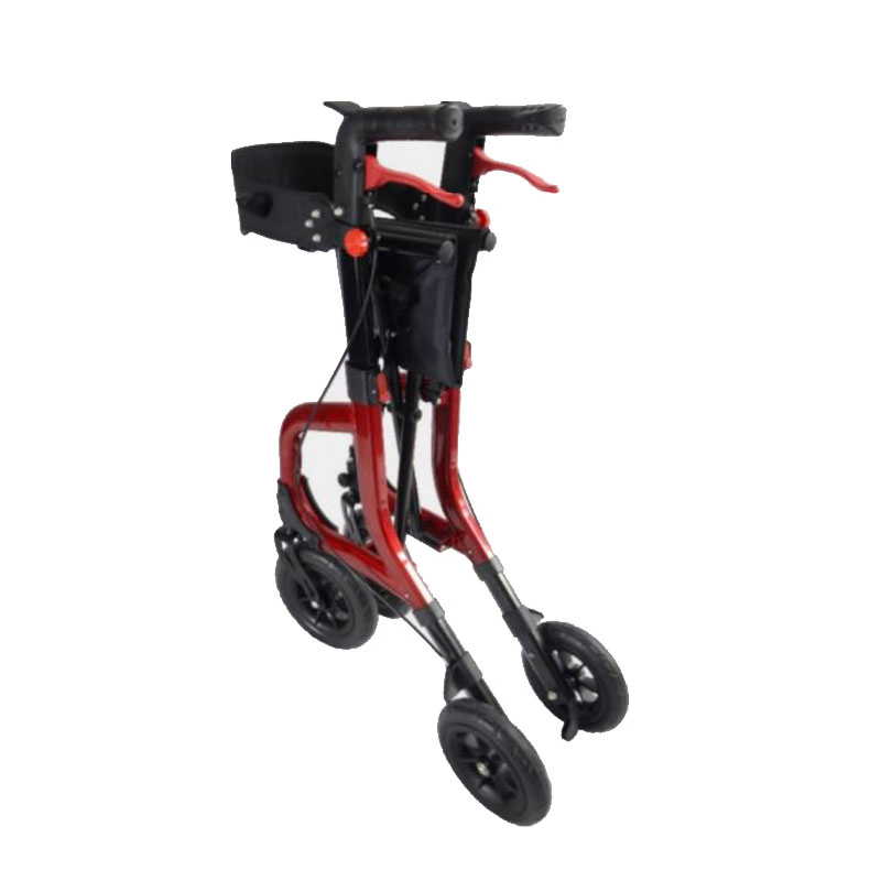 Elderly People Walking Support Provide Stability Folding Aluminum Rollator with Wheels