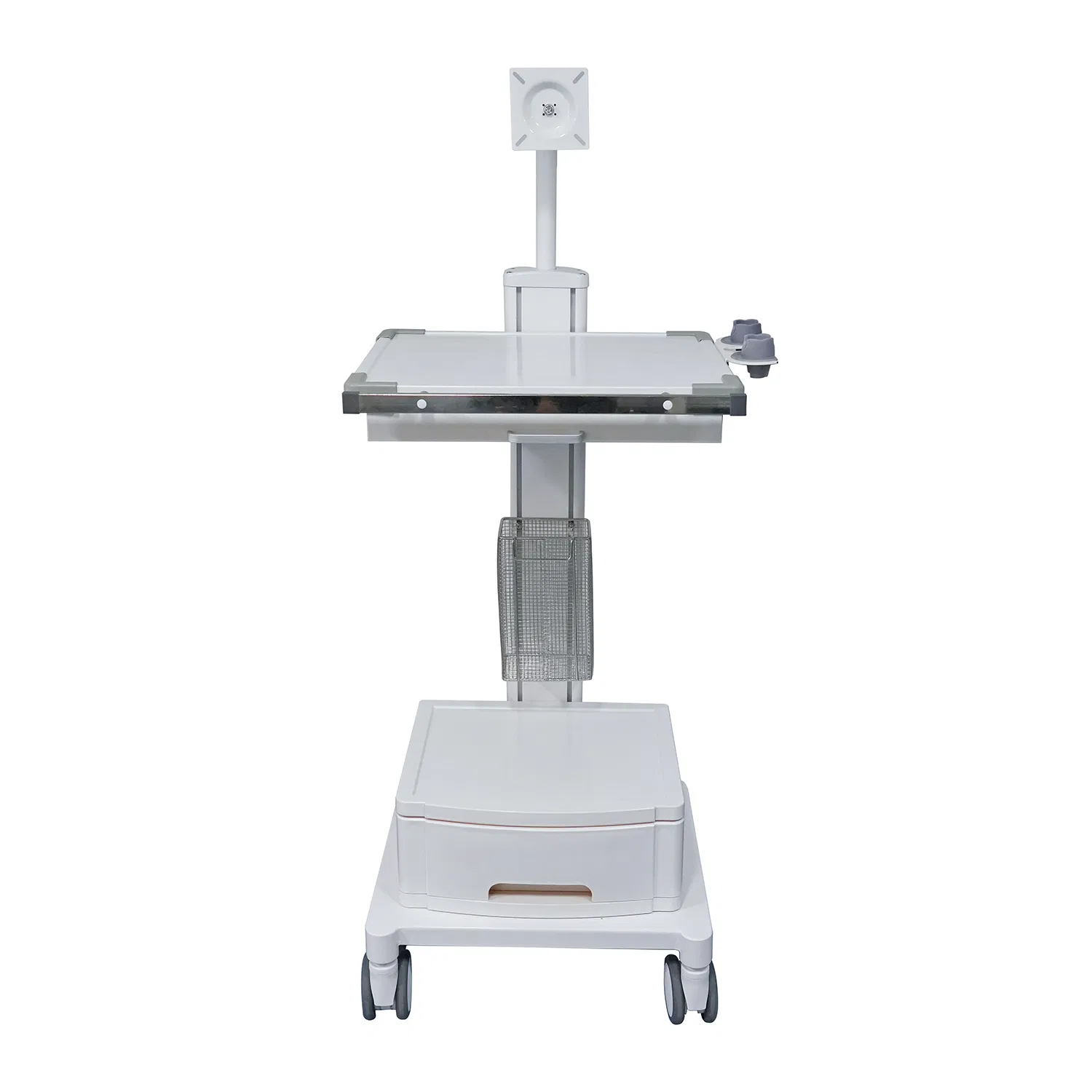Multifunction Mobile Medical Computer Cart Trolley for Operating Room Anesthesia and Endoscopy Device Support