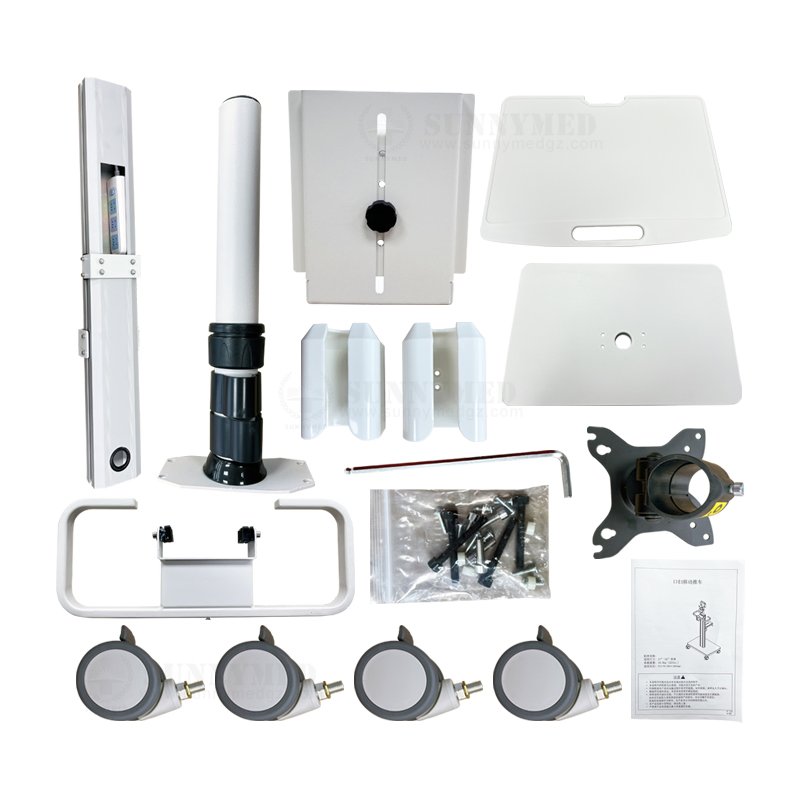 Sy-Poc-2t Hospital Medical Endoscopy Equipment Castors Trolley