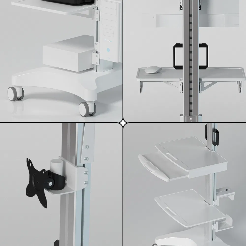 Telemedicine Terminals Mobile Workstation Cart