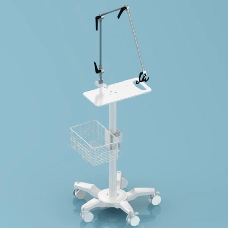 Patient Monitor Medicine Trolley for Hospital Medical Device ECG and Electrocardiograph Cart