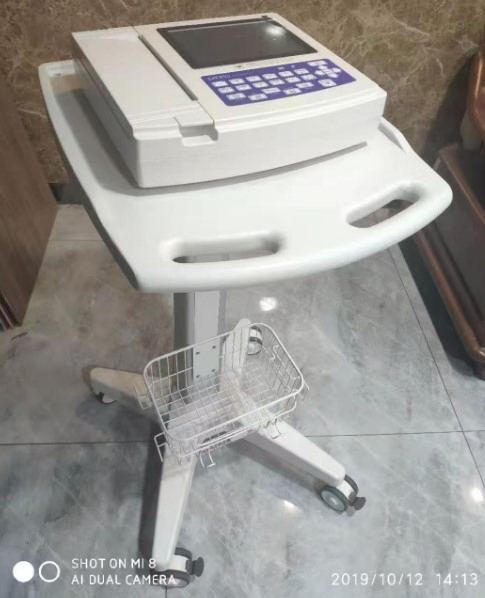 CE RoHS Passed Medical Roll Stand Carts for ECG