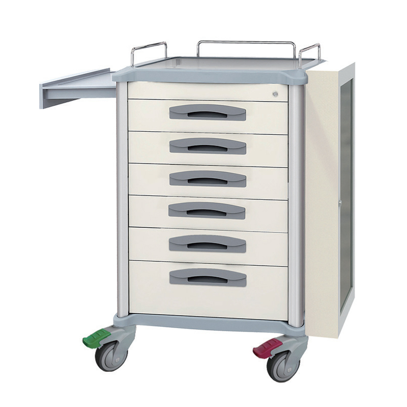 Mobile Medical Carts Endoscopy Procedures Trolley for Hospital Clinics