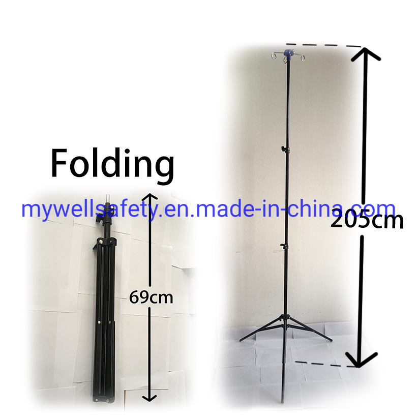 M-IV1 Good Quality Clinic Mobile Patient IV Pole Rolling Drip Stands
