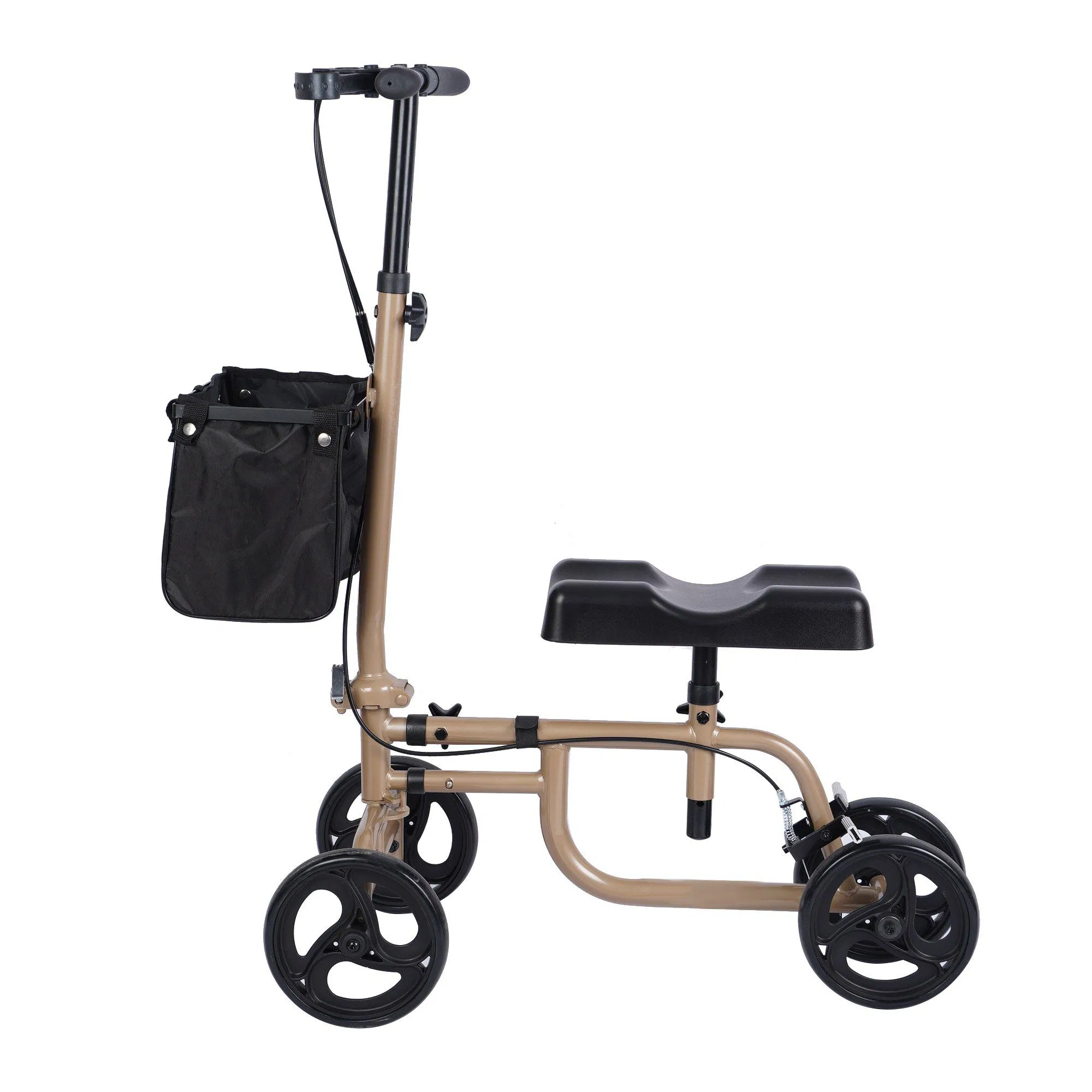 Precious Cheep Carton Steel Frame Ultra-Durable Premium-Grade Ruggedized High-Precision Knee Scooter Kw01