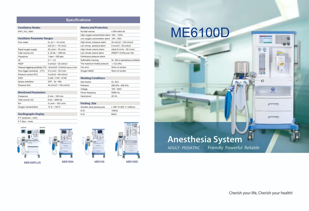 Anesthesia Workstation Detail 1