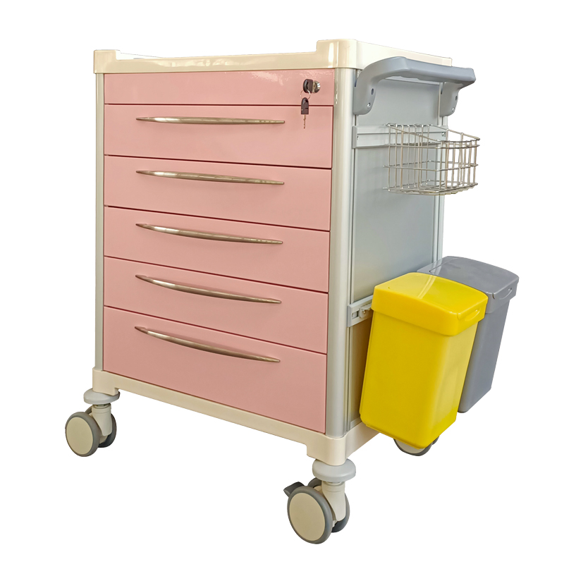 ABS Hospital Medical Medicine Delivery Cart Drug Dispensing Trolley