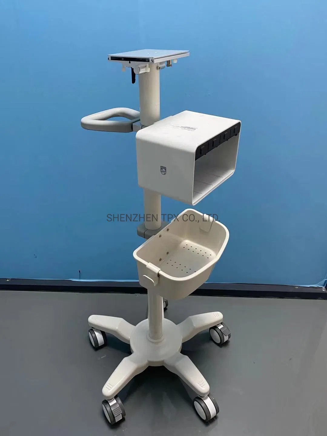 Mobile Medical Equipment Monitor Cart