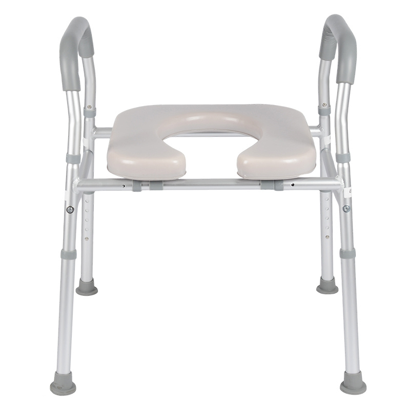Dinglian Dl-2016la Heavy Duty Toilet Safety Frame with Grab Bars Bariatric Commode Handrail for Disabled Users