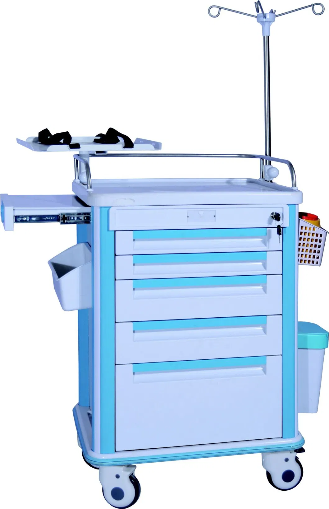 Hospital Emergency Medical Trolley