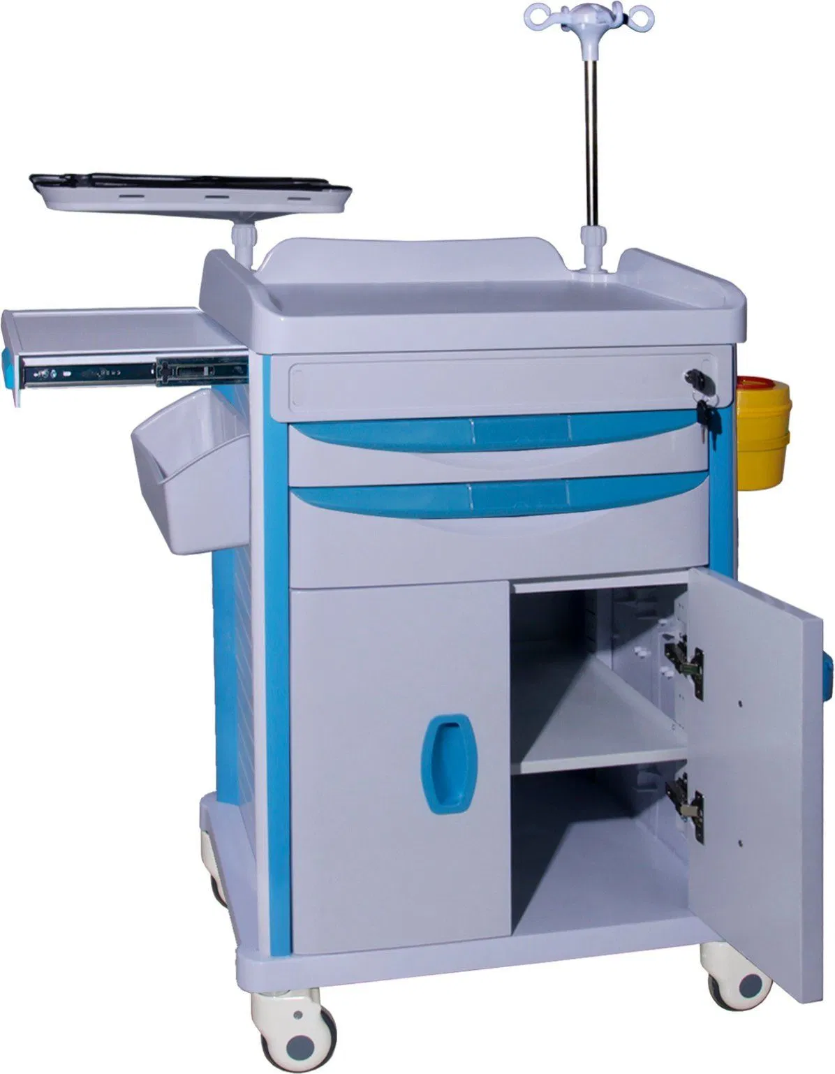 Emergency Crash Cart Trolley ABS Waterloo Crash Cart